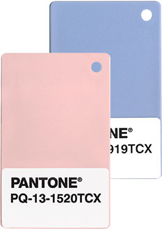 Pela primeira vez a Pantone escolheu duas cores para a cor de 2016