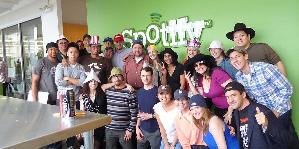 Empresas como a Spotify oferecem diferentes benefícios aos funcionários