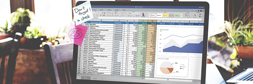 Header_Excel rotina de trabalho