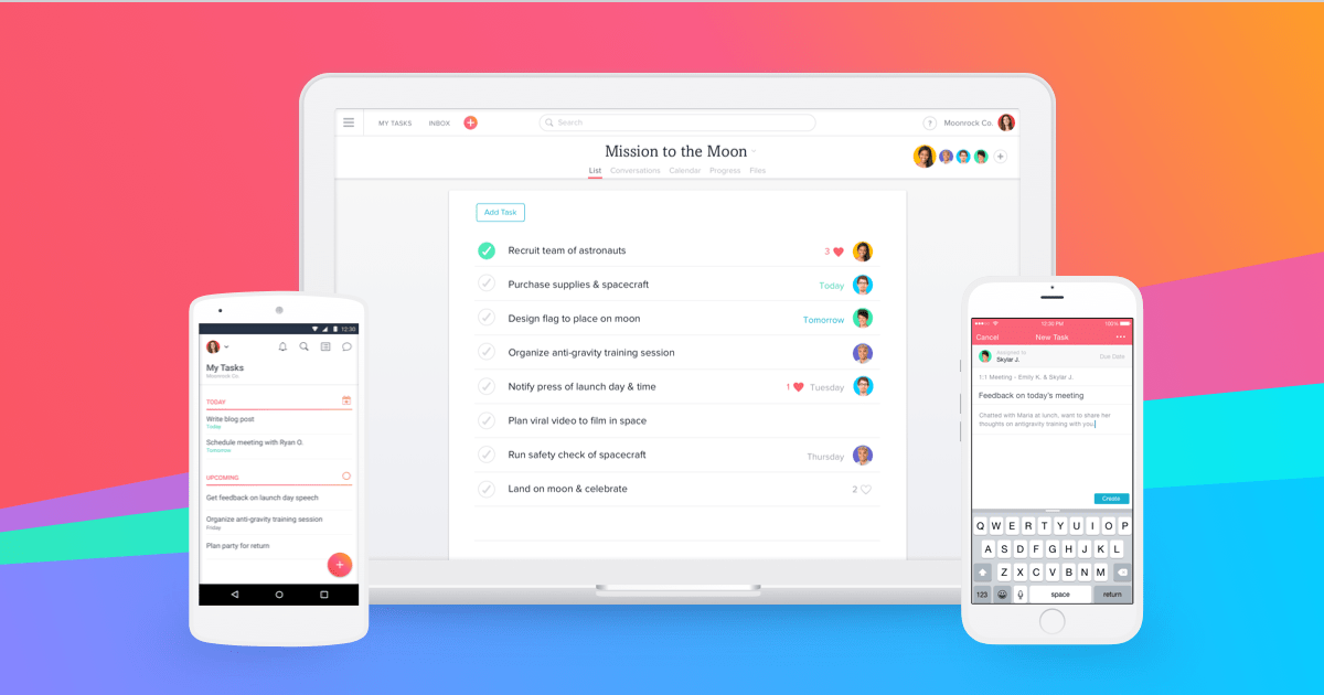 Asana é um dos softwares que facilitam o planejamento e gestão