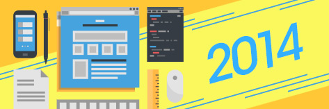 Capa do artigo As tendências de design para Web em 2014