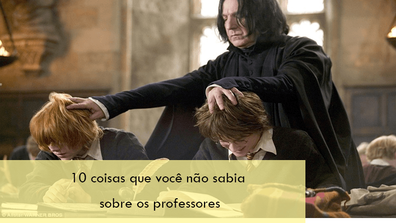 Capa do artigo 10 coisas que você não sabia sobre os professores