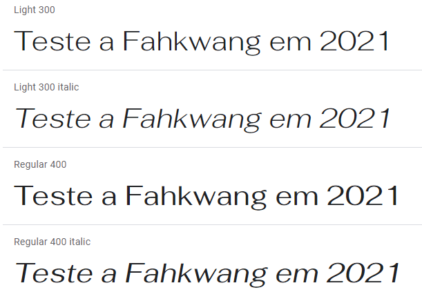 fahkwang fonte