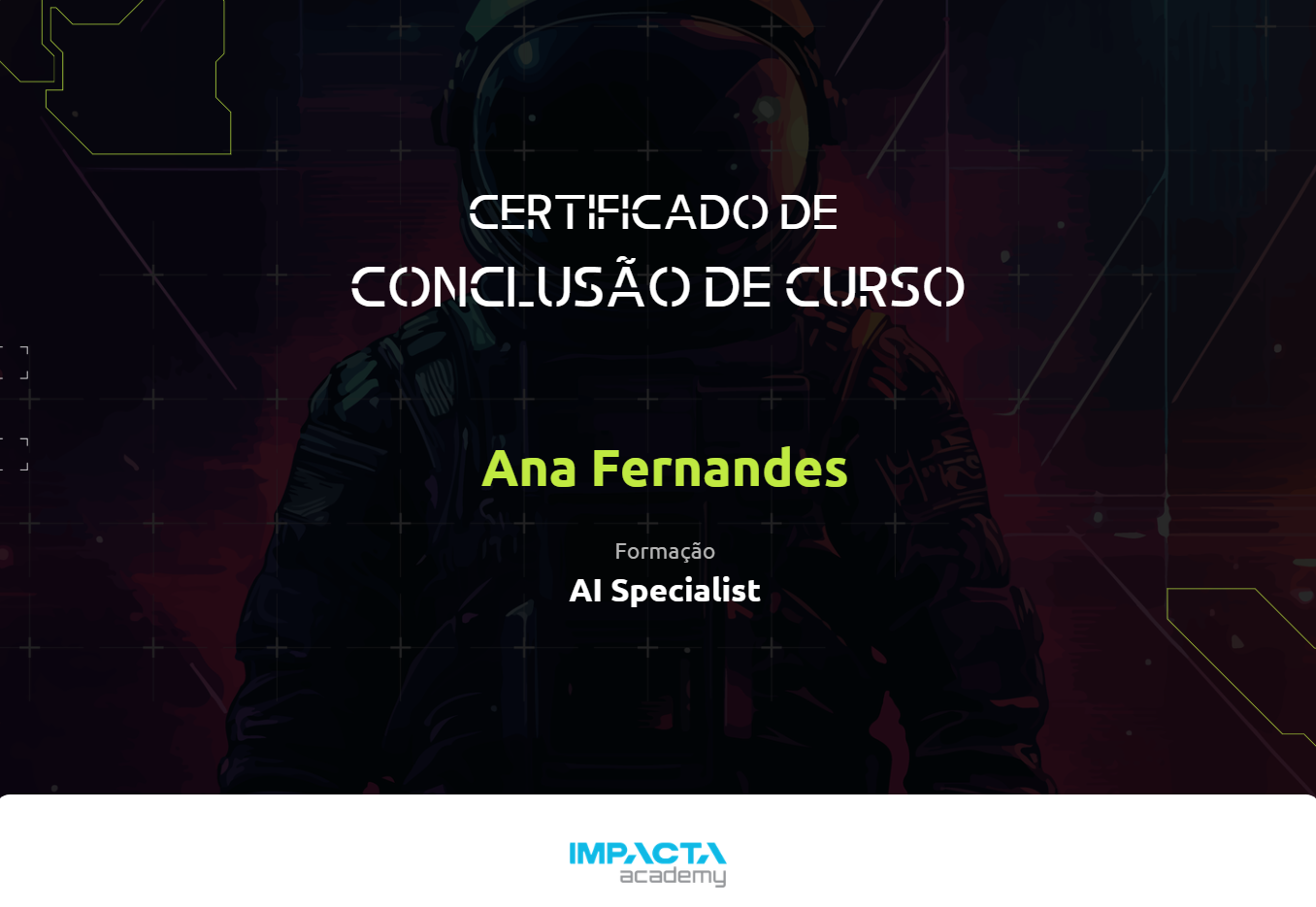 Certificado de conclusao